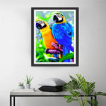 Bunte Papageien Diamond Painting