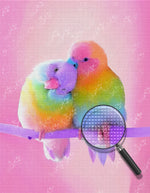 Bunte Vögel Diamond Painting