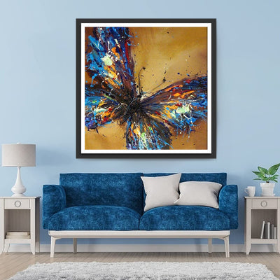 Bunter Schmetterling Diamond Painting