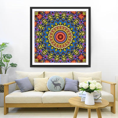 Buntes Mandala Diamond Painting