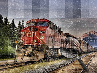 Canadian Pacific Railway Diamond Painting