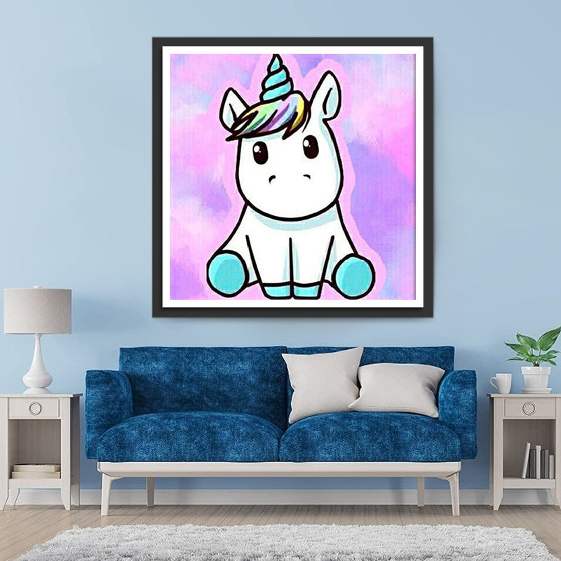 Cartoon Einhorn Diamond Painting