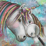 Cartoon Einhorn-Mutter und -Sohn Diamond Painting