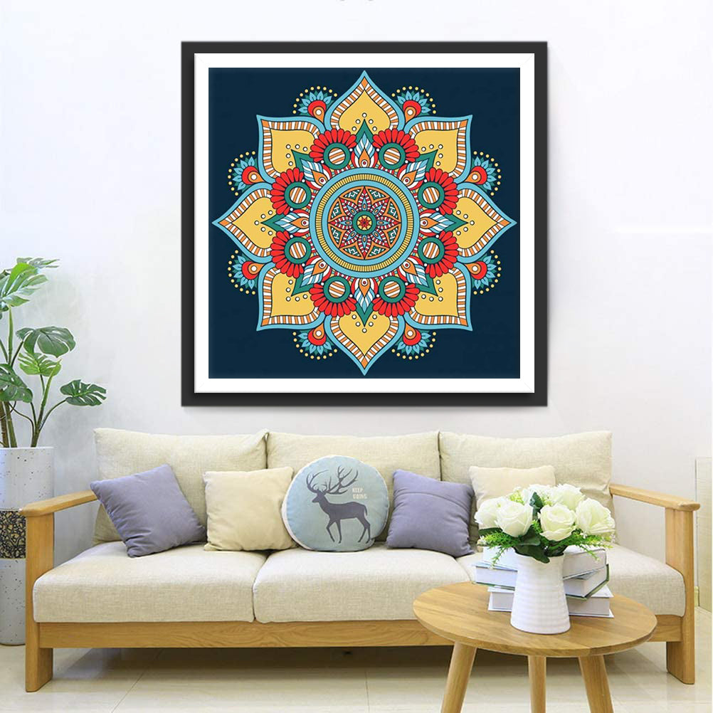 Cartoon Mandala Diamond Painting
