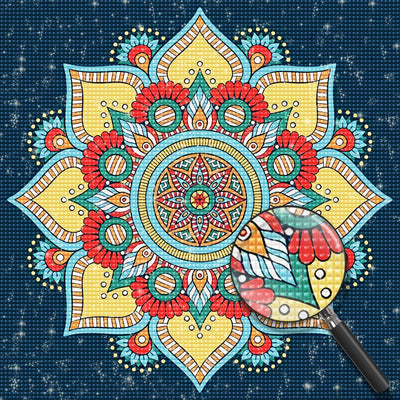 Cartoon Mandala Diamond Painting