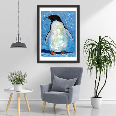 Cartoon Pinguin Diamond Painting