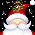 Cartoon Weihnachtsmann Diamond Painting