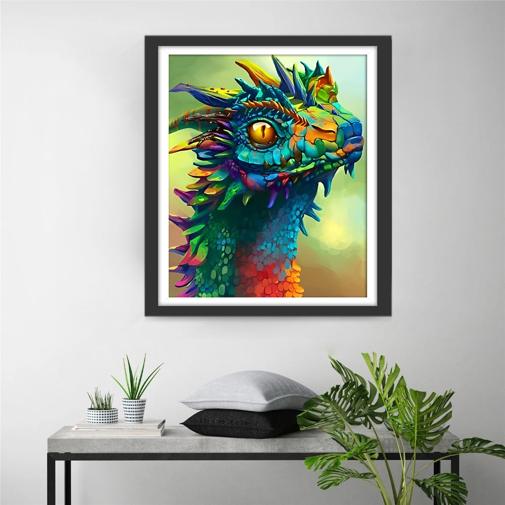 Chamäleon Diamond Painting