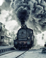 Dampfzug Diamond Painting