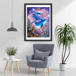 Delfine Feuerwerk Diamond Painting