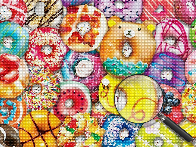 Doughnut Diamond Painting