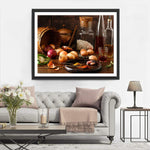 Eier und Gewürze Diamond Painting