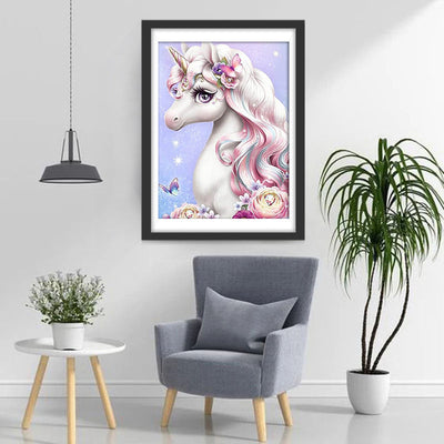 Einhorn-Prinzessin Diamond Painting