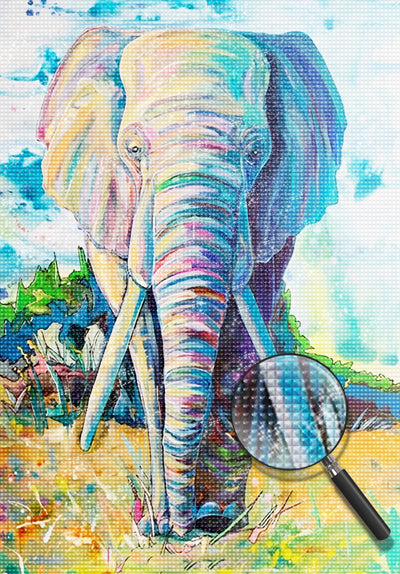 Elefant Diamond Painting