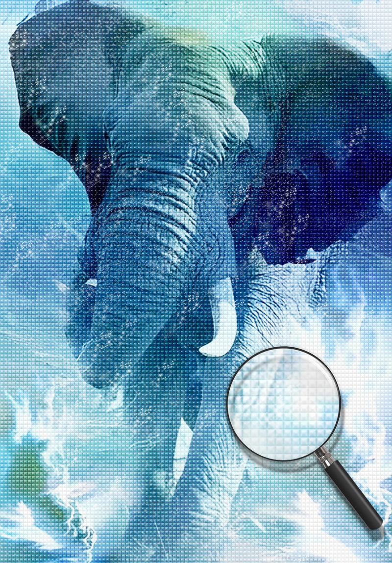 Elefant Diamond Painting