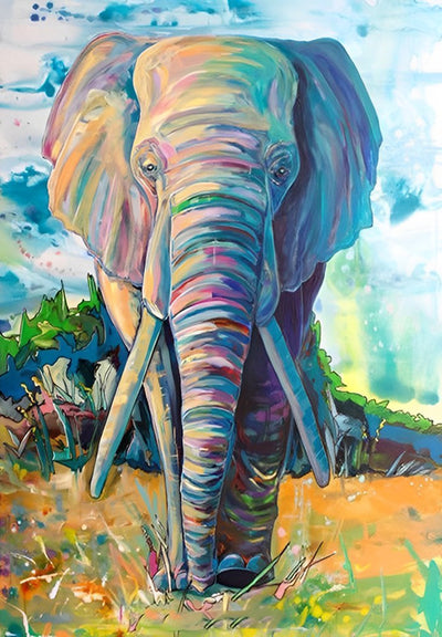 Elefant Diamond Painting