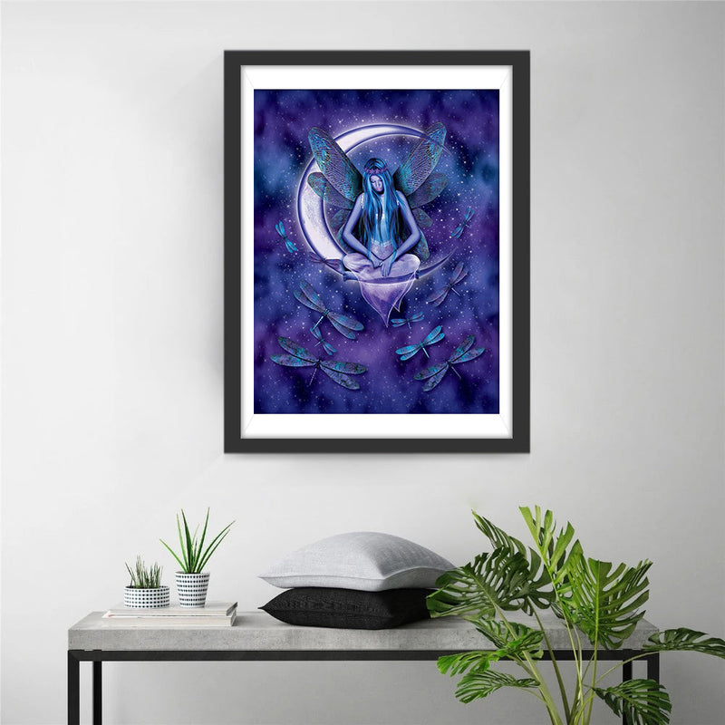 Elfe Mond Diamond Painting