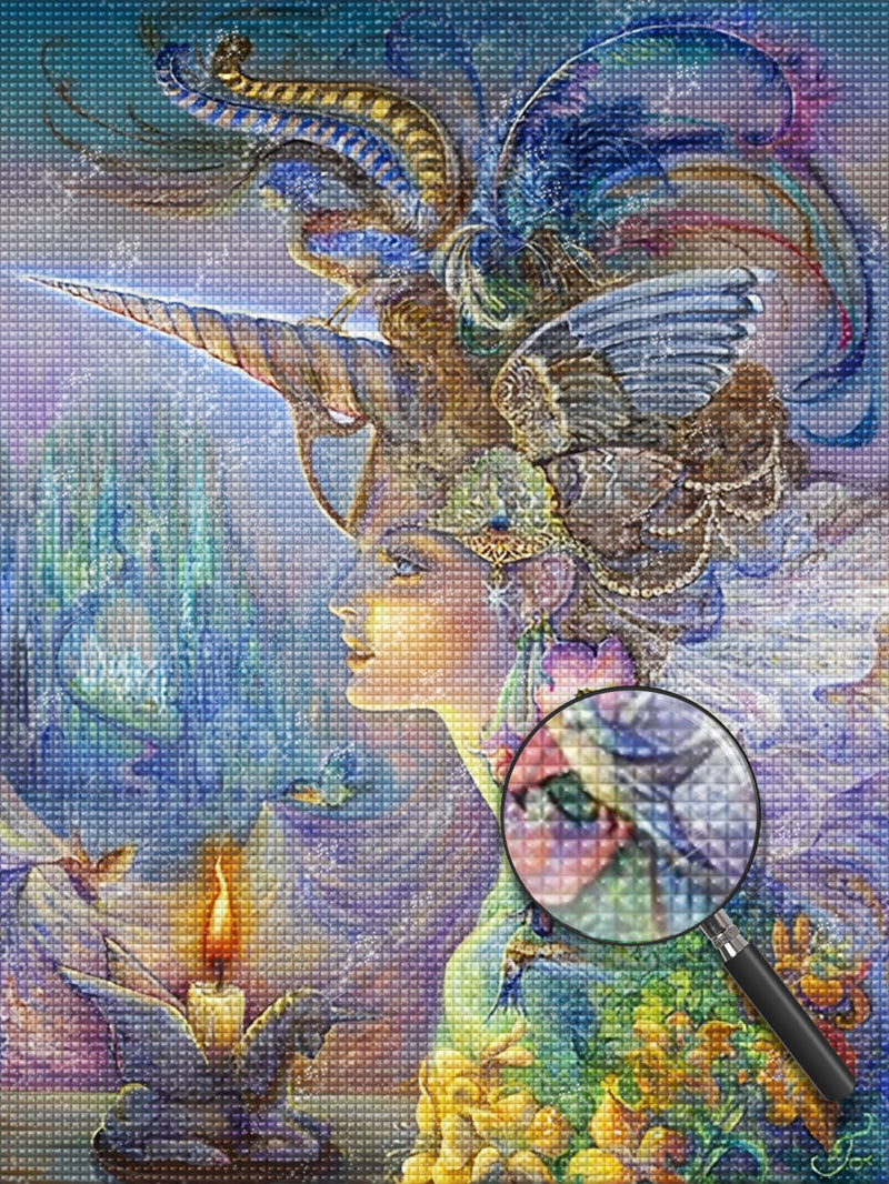 Elfenmädchen Diamond Painting