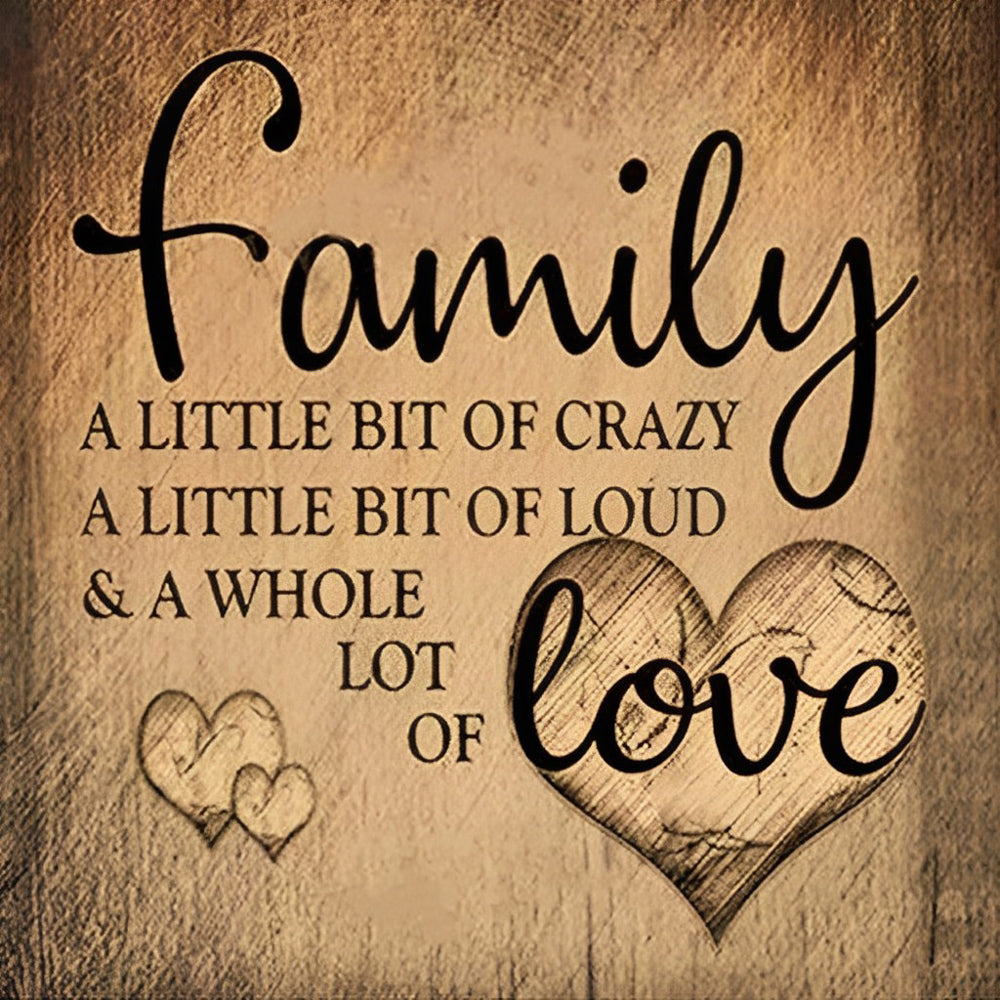 Familie Diamond Painting