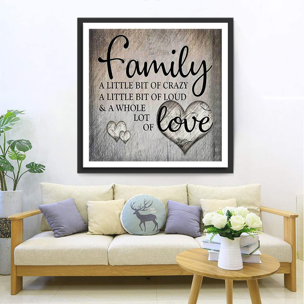 Familie Liebe Diamond Painting