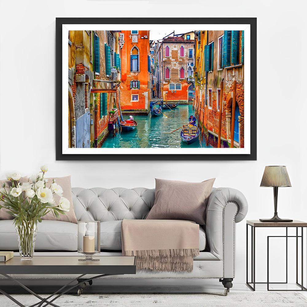 Farbiges Venedig Diamond Painting