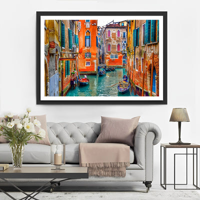 Farbiges Venedig Diamond Painting