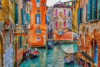 Farbiges Venedig Diamond Painting