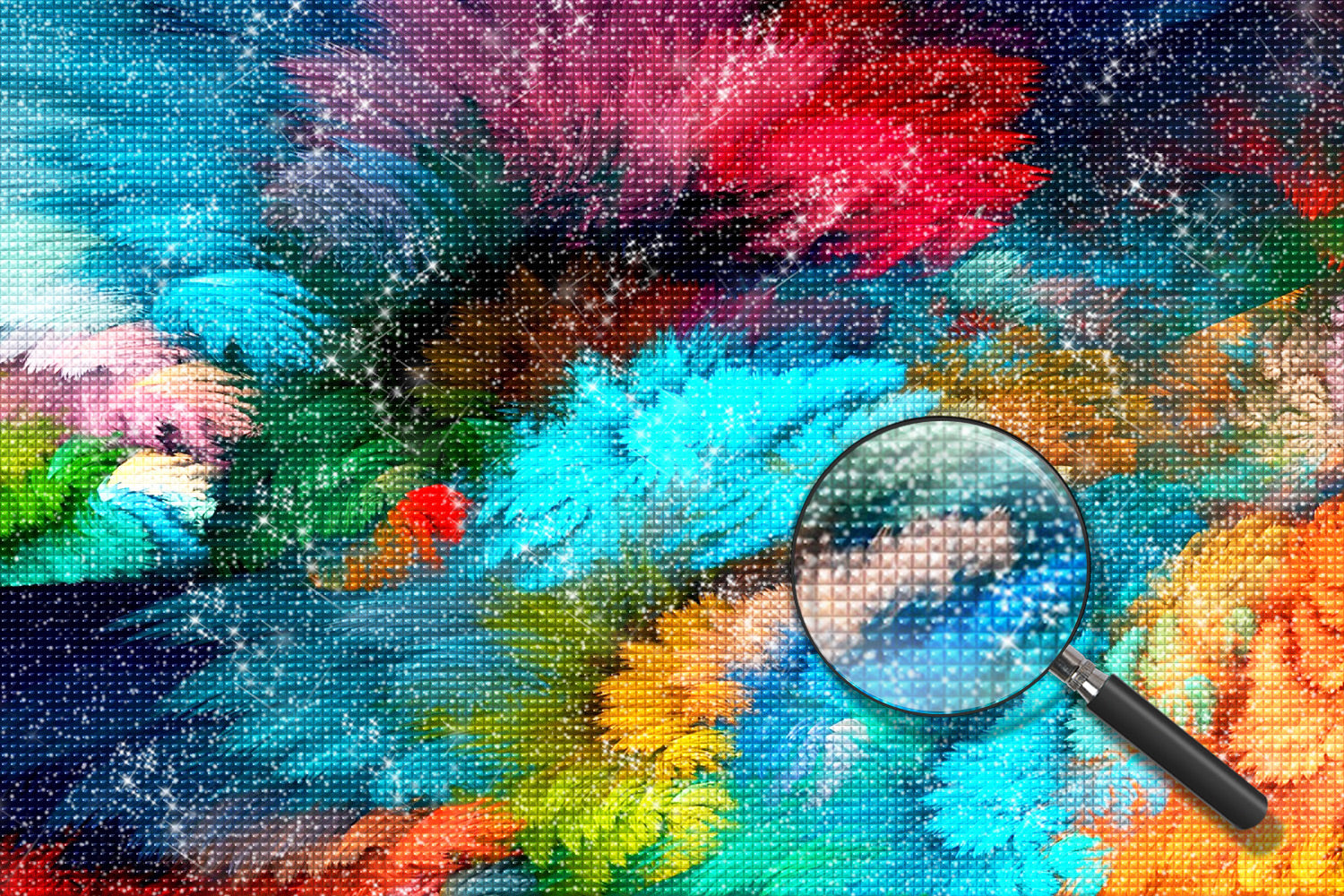 Farbstoff Diamond Painting