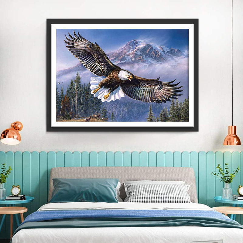 Fliegender Adler Diamond Painting