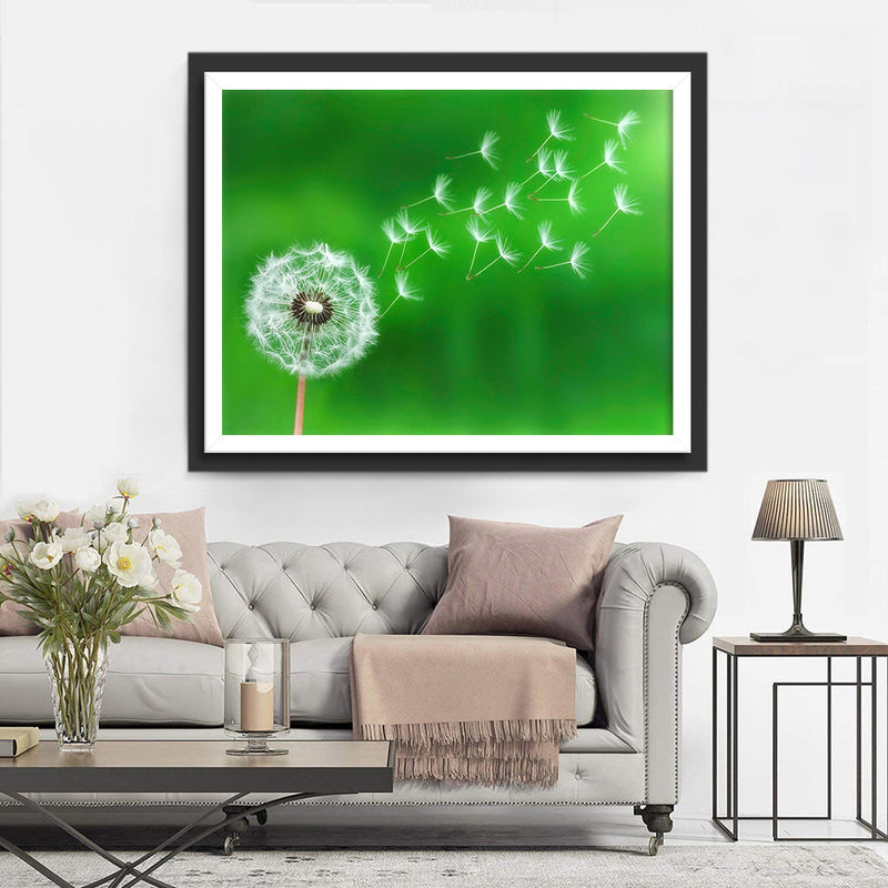 Flüchtige Pusteblume Diamond Painting