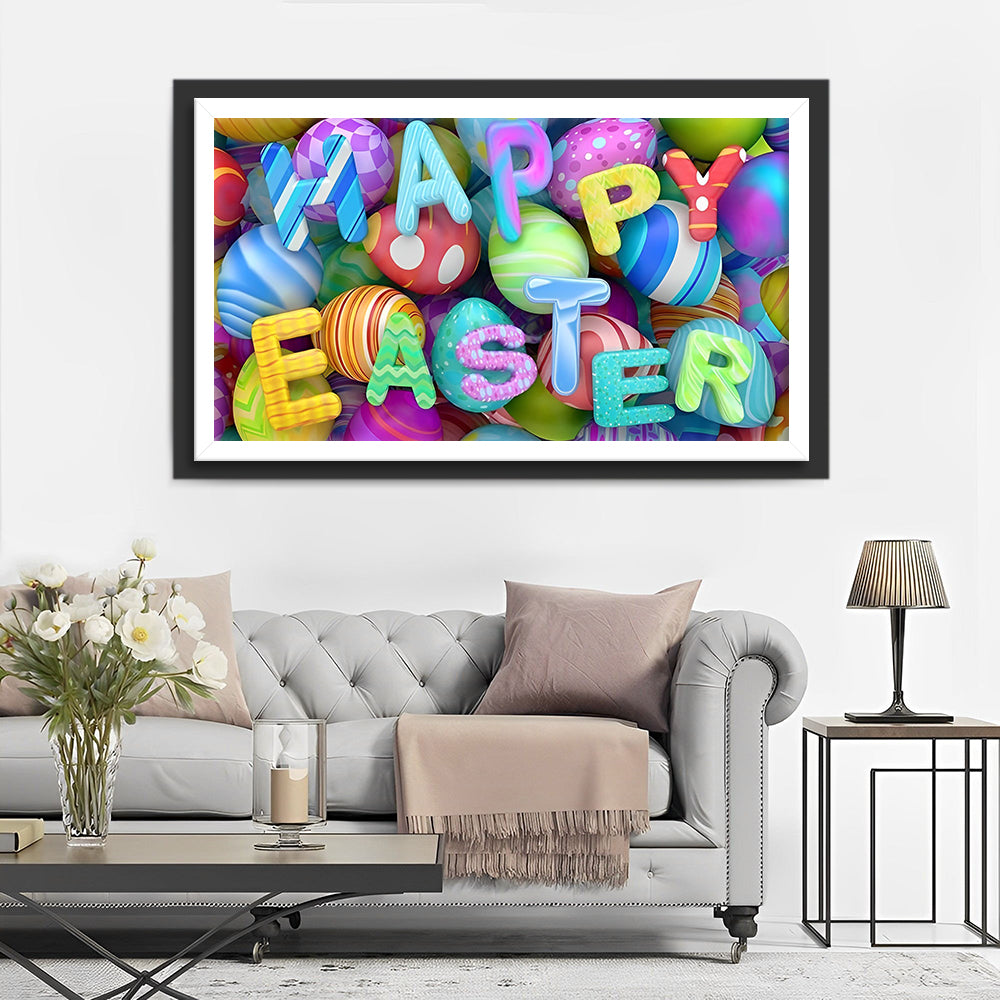 Frohe Ostern Diamond Painting