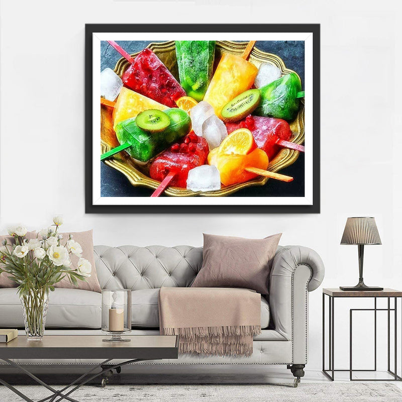 Frucht Eis Diamond Painting