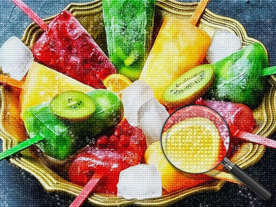 Frucht Eis Diamond Painting