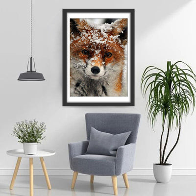 Fuchs im Schnee Diamond Painting