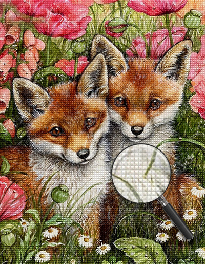 Füchse Diamond Painting