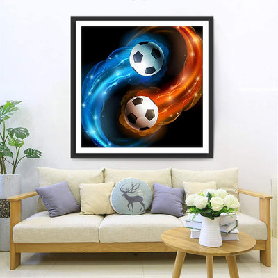 Fußball Diamond Painting