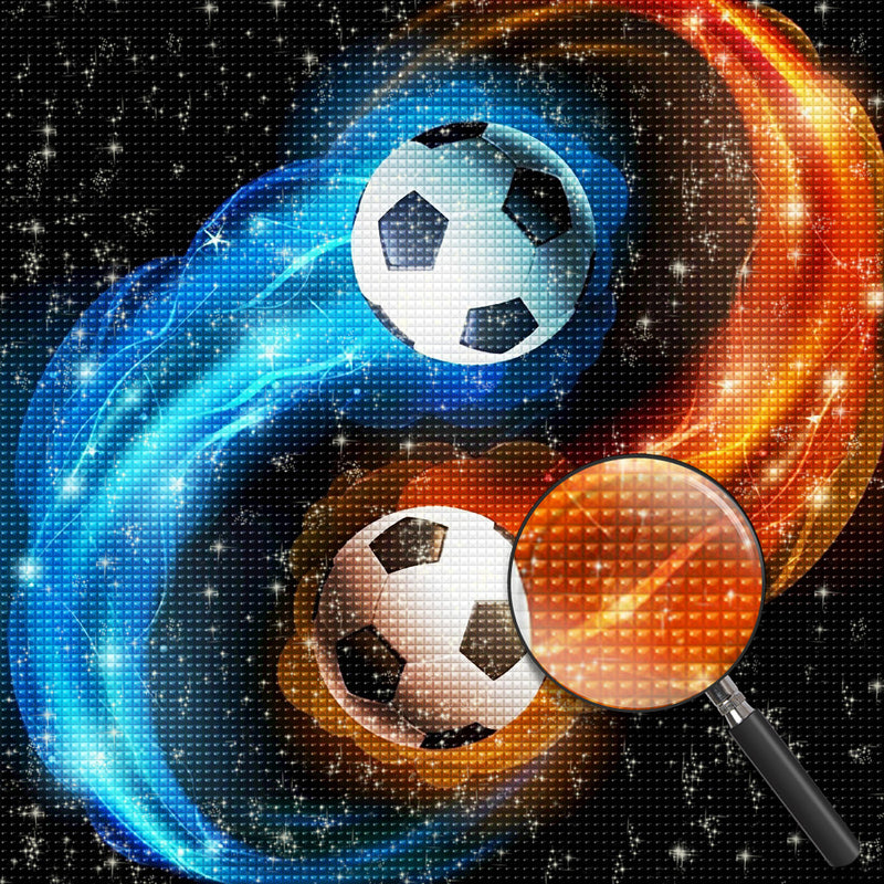 Fußball Diamond Painting