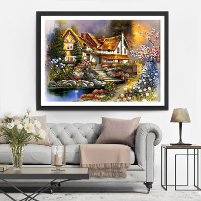 Garten Blumen Diamond Painting