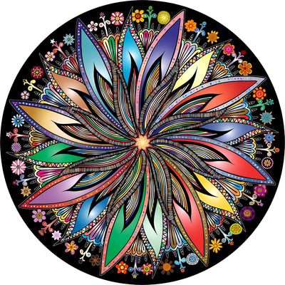 Geometrisches Mandala Diamond Painting