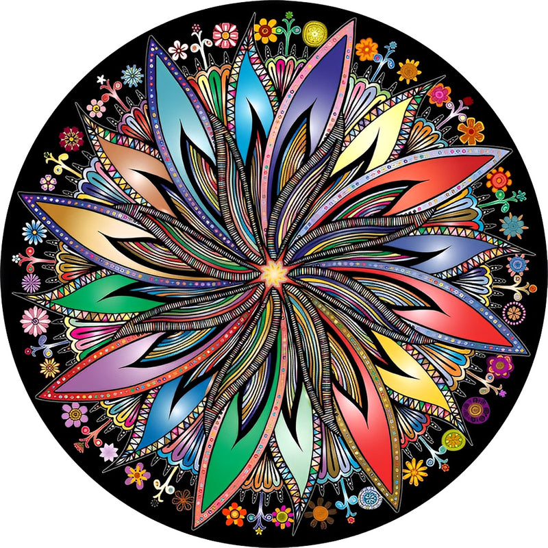 Geometrisches Mandala Diamond Painting