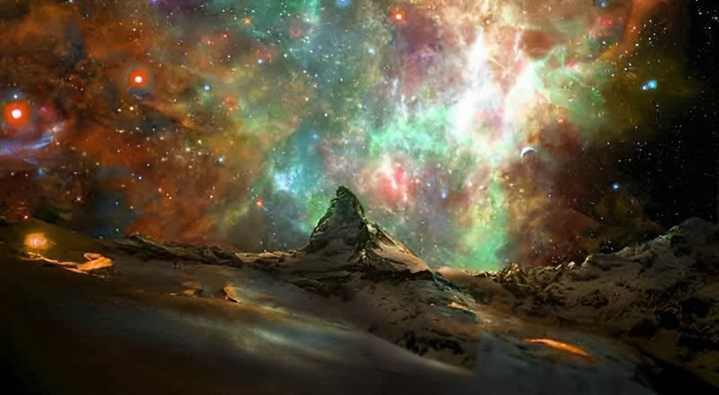 Glänzender Sternenhimmel Diamond Painting