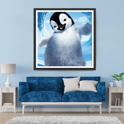 Glücklicher Pinguin Diamond Painting