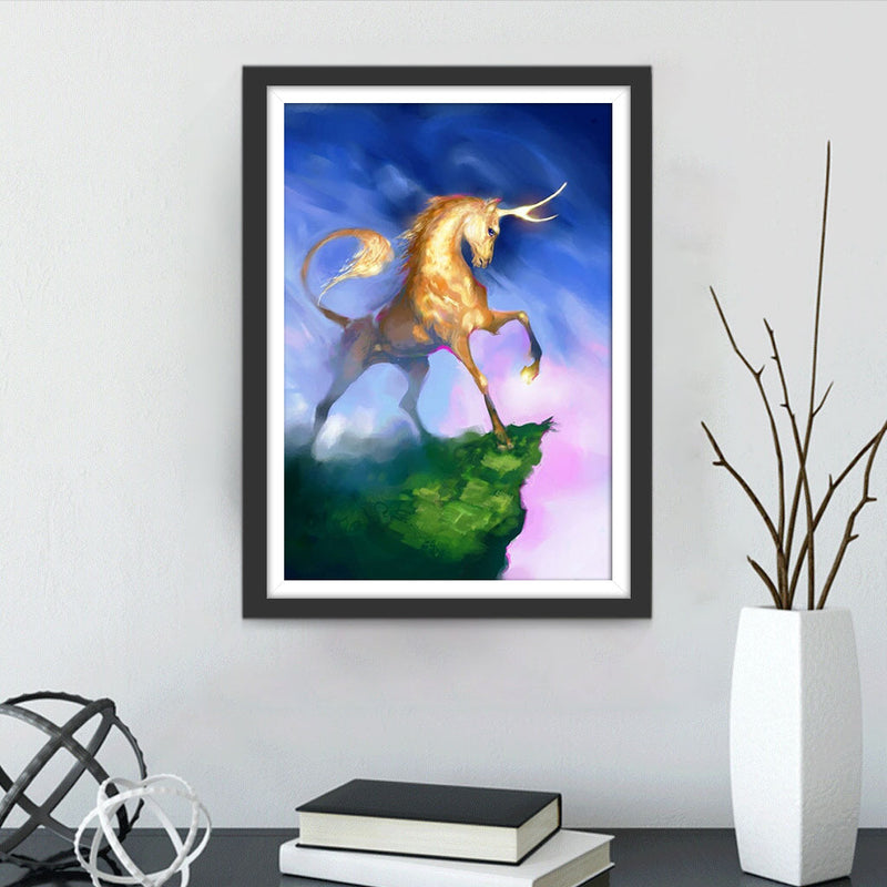 Glühendes Einhorn Diamond Painting