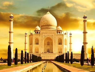 Heiliges Taj Mahal Diamond Painting