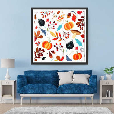 Herbst Muster Diamond Painting