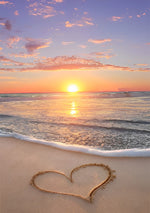 Herz am Meer Diamond Painting