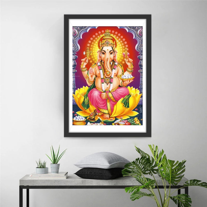 Hinduismus Ganesha Diamond Painting