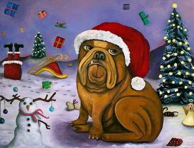 Hund Weihnachten Diamond Painting