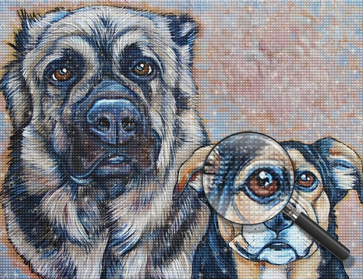 Hunde Diamond Painting