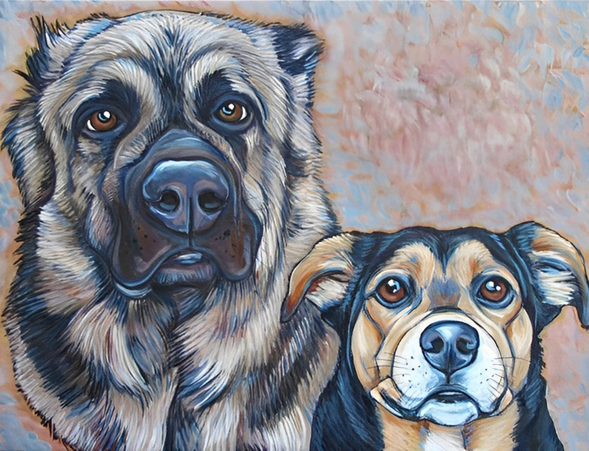 Hunde Diamond Painting
